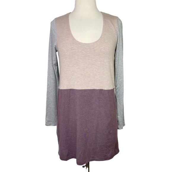 Heather by Bordeaux Tri-Color Mini Dress, Petite - Picture 7 of 9